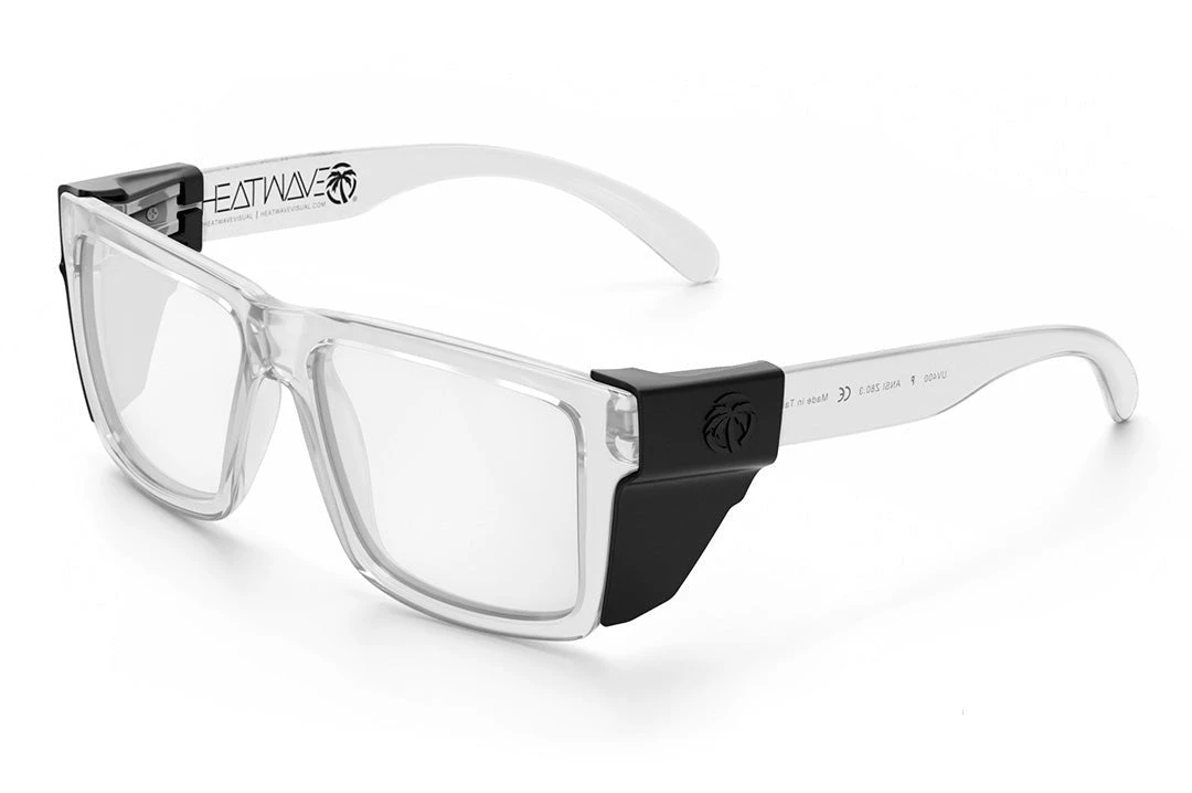 VISE Z87 Sunglasses Vapor Clear Frame: - Image 8