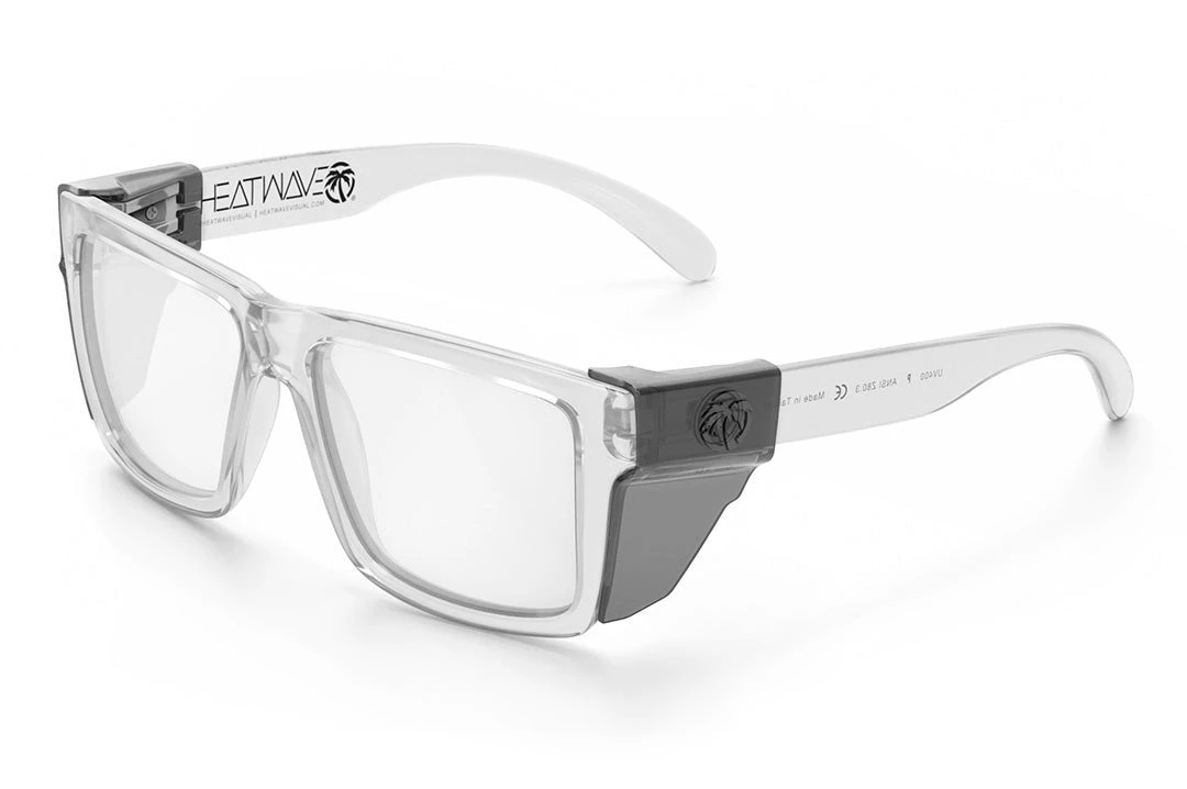 VISE Z87 Sunglasses Vapor Clear Frame: - Image 9