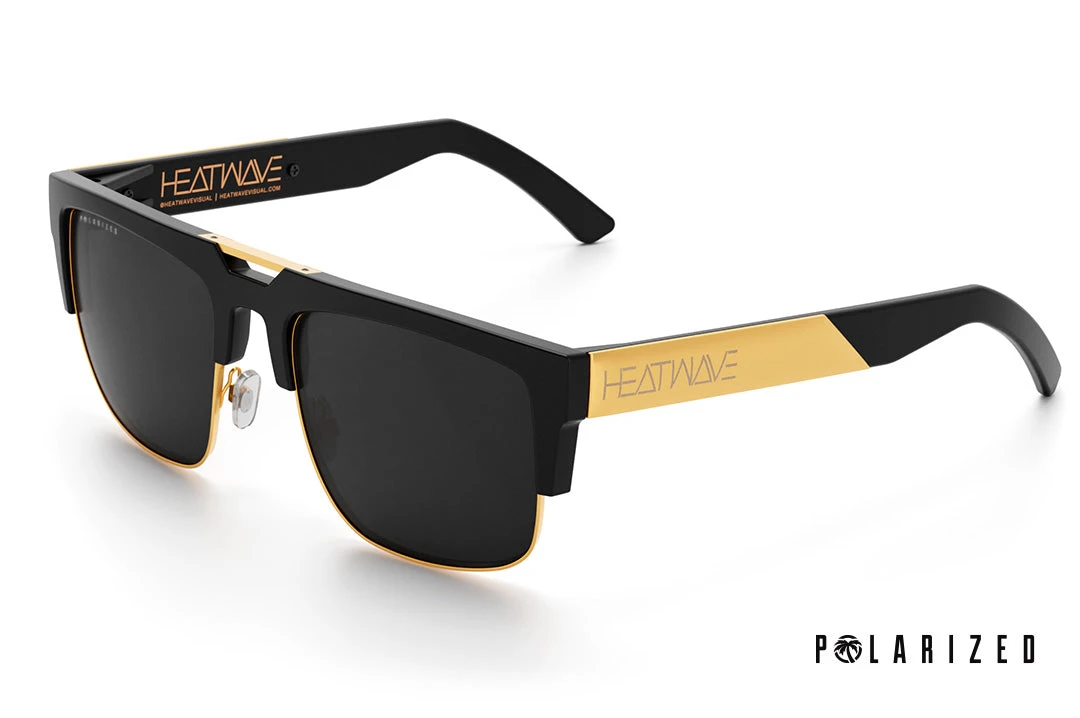 Interceptor 2.0 Sunglasses: BLACK/GOLD - Image 3