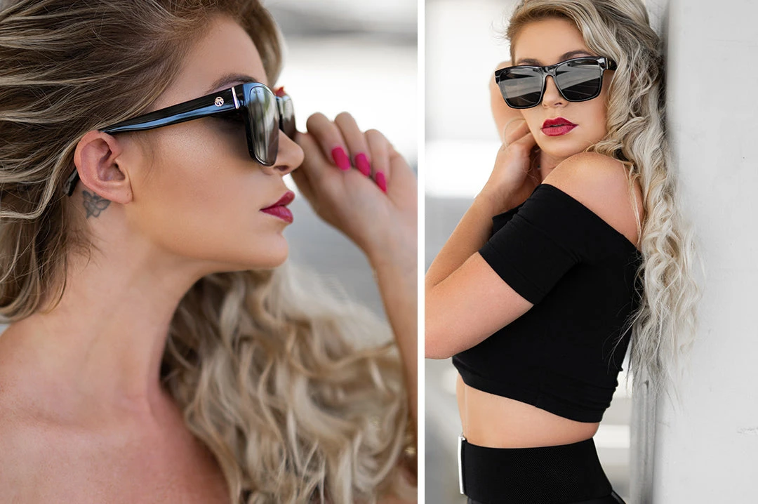 Marylin Sunglasses: BLACK - Image 11