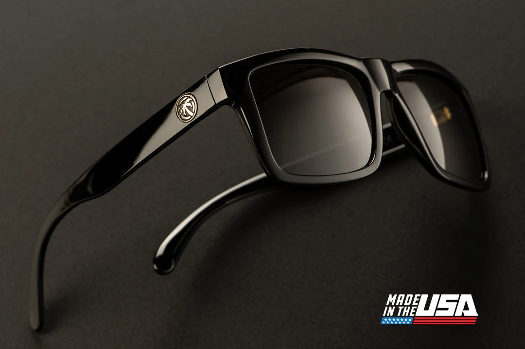 USA VISE Sunglasses: GLOSS BLACK - Image 4