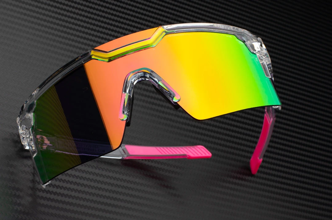Future Tech Sunglasses: Vapor Clear Frame Spectrum Lens Z87+ - Image 5
