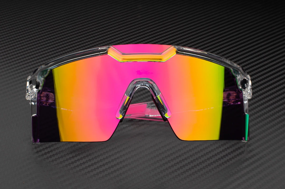 Future Tech Sunglasses: Vapor Clear Frame Spectrum Lens Z87+ - Image 3