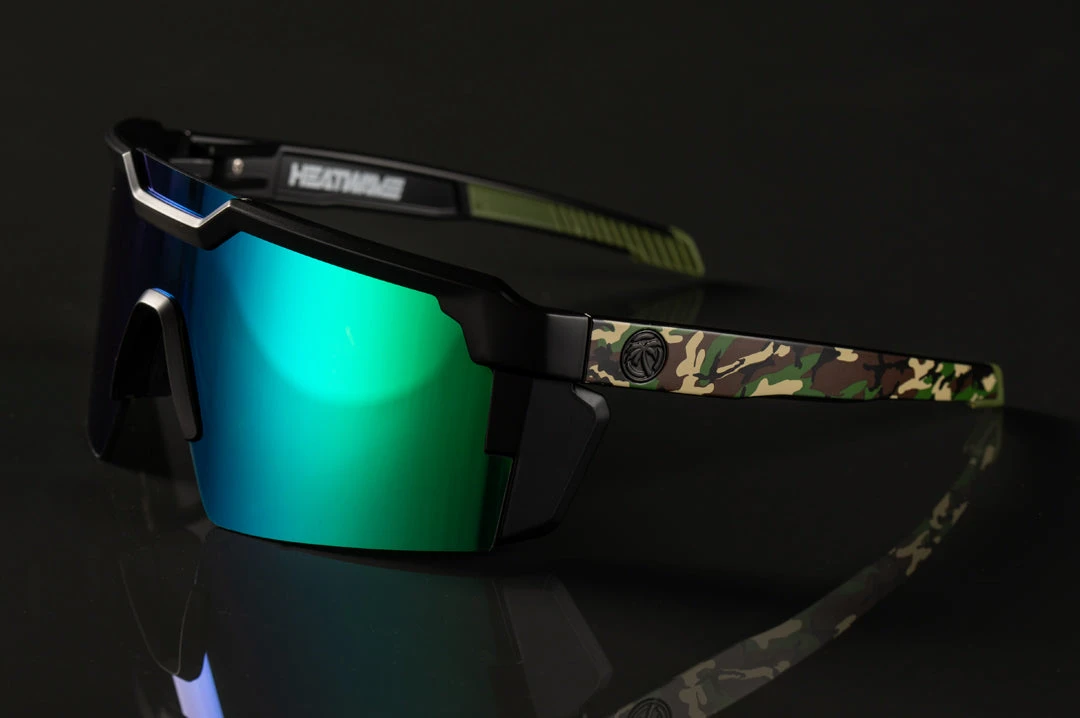 Future Tech Sunglasses: Woodland Camo Customs Z87+ - Image 3