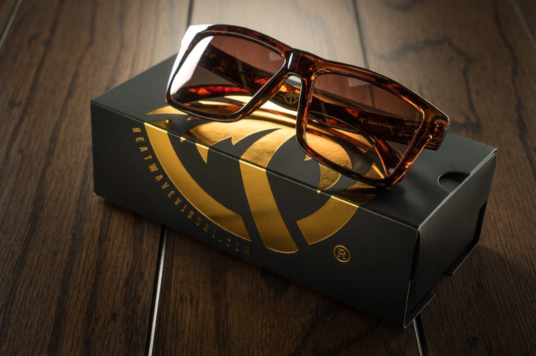 VISE Z87 Sunglasses Tortoise Frame: - Image 3