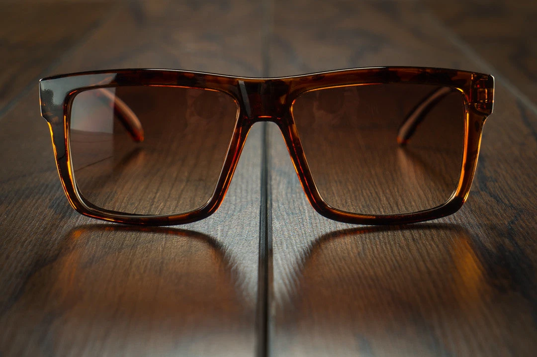 VISE Z87 Sunglasses Tortoise Frame: - Image 5