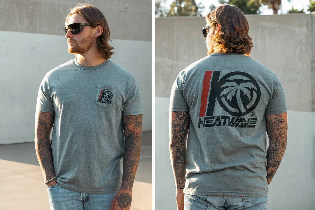 Heat Wave Turbo Ring Pocket T-Shirt - Image 2