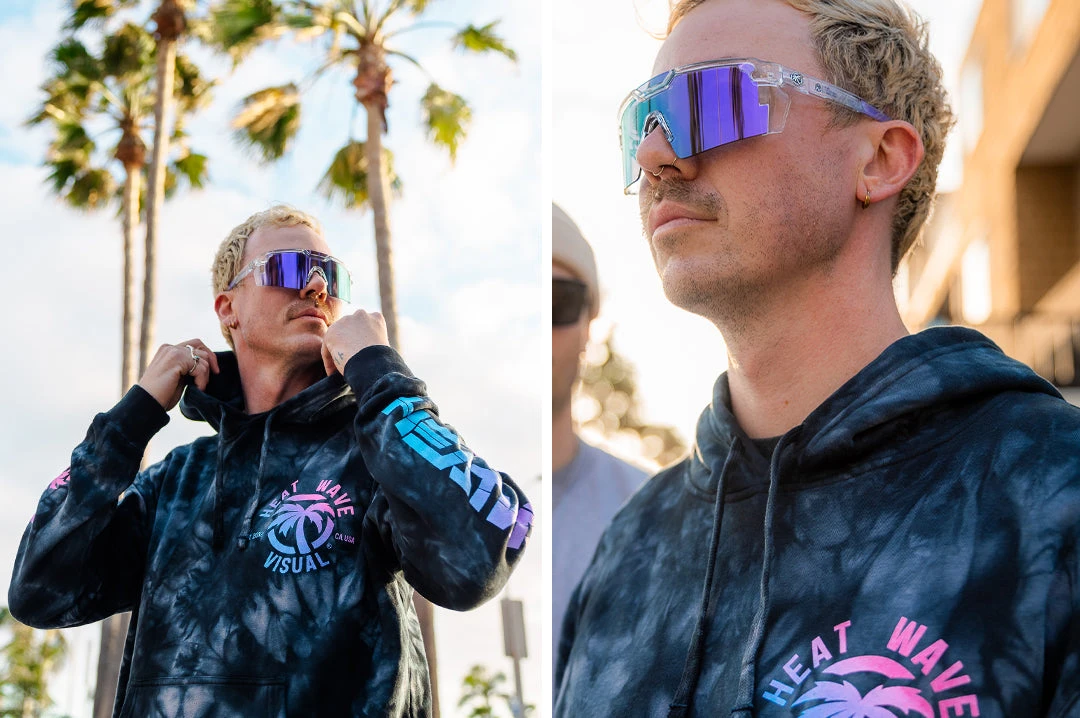 Future Tech Sunglasses: Vapor Clear Frame Ultra Violet Lens Z87+ - Image 2